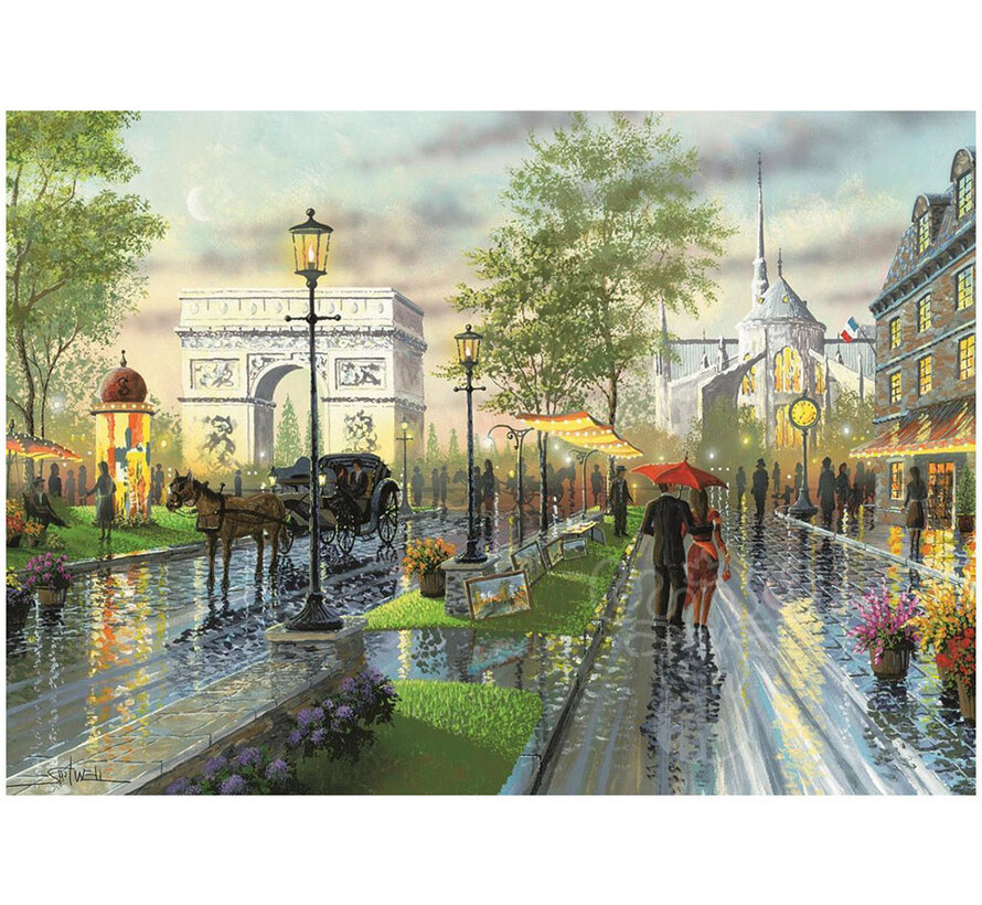 Art Puzzle Spring Walk, Paris Puzzle 1000pcs