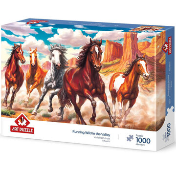 Art Puzzle Art Puzzle Running Wild In The Valley Puzzle 1000pcs