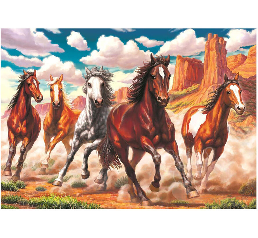 Art Puzzle Running Wild In The Valley Puzzle 1000pcs