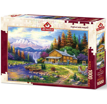 Art Puzzle Art Puzzle Sunset On The Mountains Puzzle 1000pcs