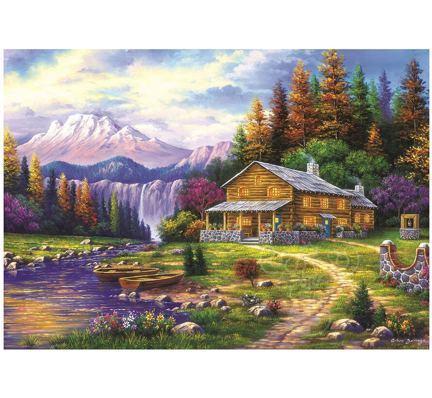 Art Puzzle Sunset On The Mountains Puzzle 1000pcs