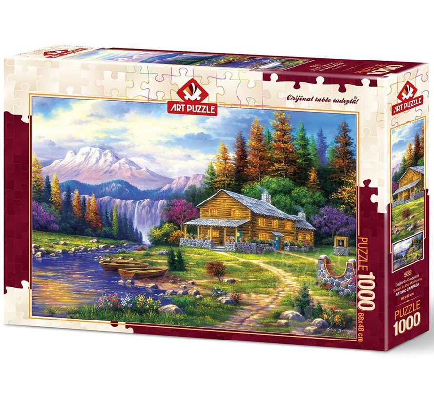 Art Puzzle Sunset On The Mountains Puzzle 1000pcs