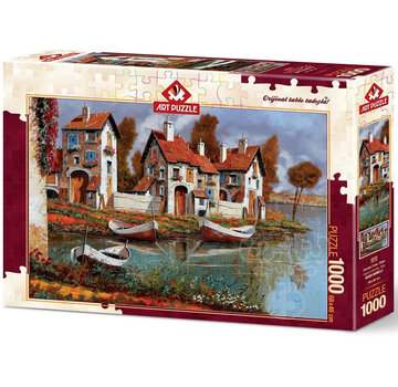 Art Puzzle Art Puzzle Case A Cerchio, Italy Puzzle 1000pcs