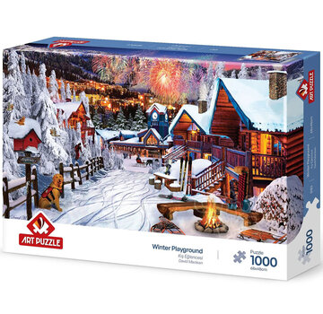 Art Puzzle Art Puzzle Winter Playground Puzzle 1000pcs