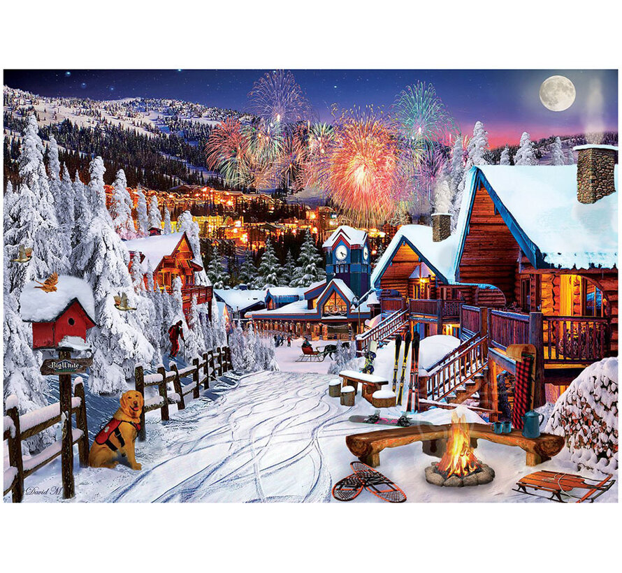 Art Puzzle Winter Playground Puzzle 1000pcs