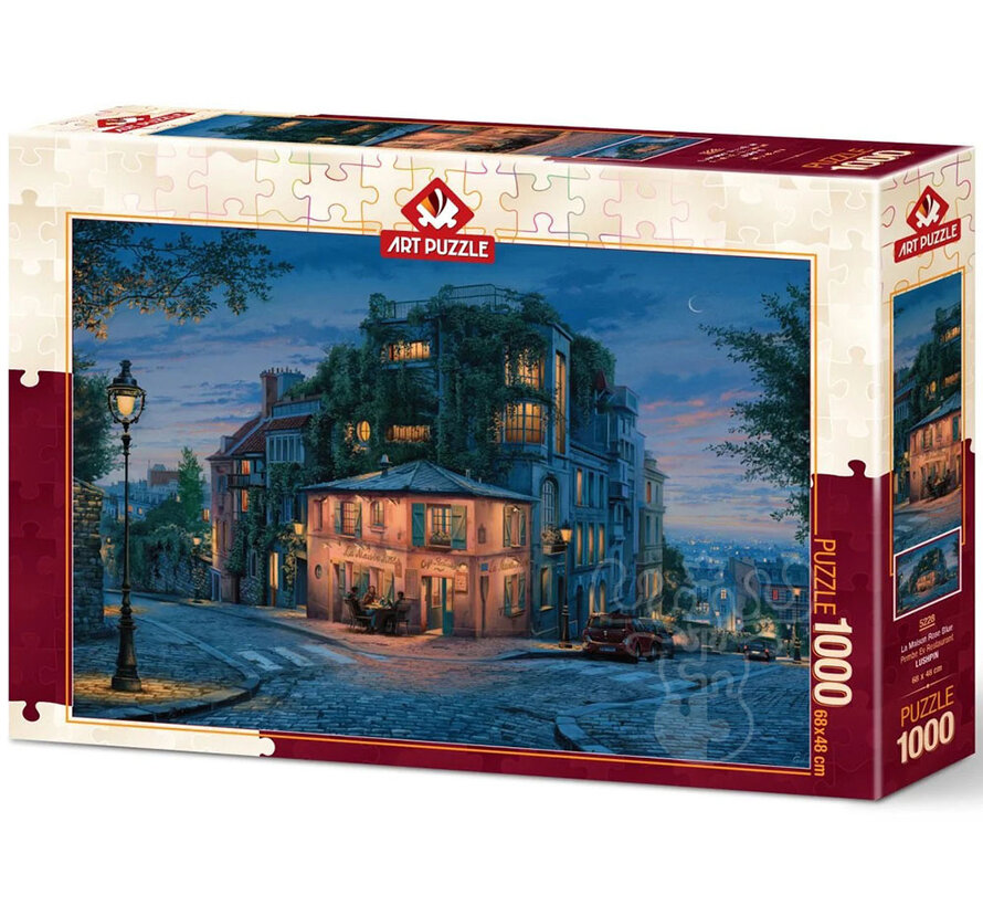 Art Puzzle La Maison Rose Blue Puzzle 1000pcs