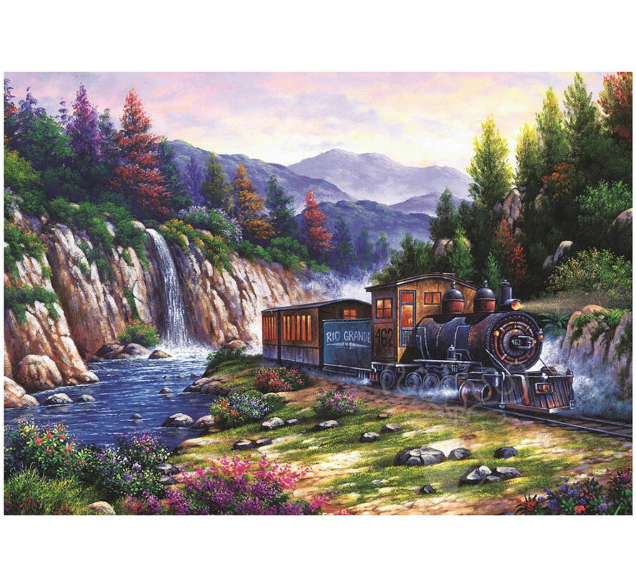 Art Puzzle Travelling By Train Puzzle 1000pcs