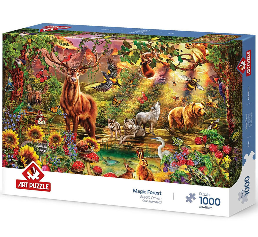 Art Puzzle Magic Forest Puzzle 1000pcs