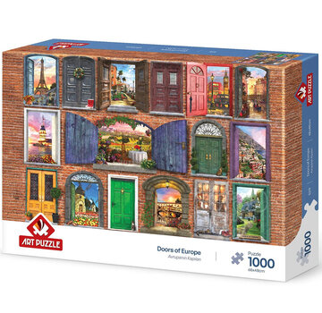 Art Puzzle Art Puzzle Doors of Europe Puzzle 1000pcs