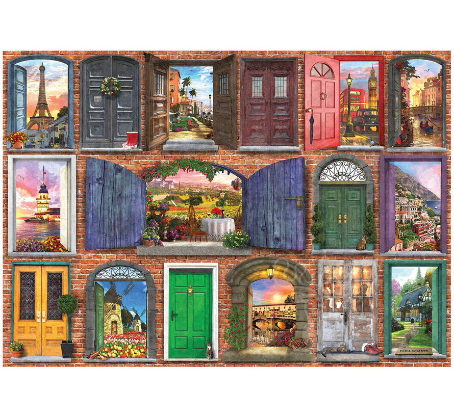 Art Puzzle Doors of Europe Puzzle 1000pcs