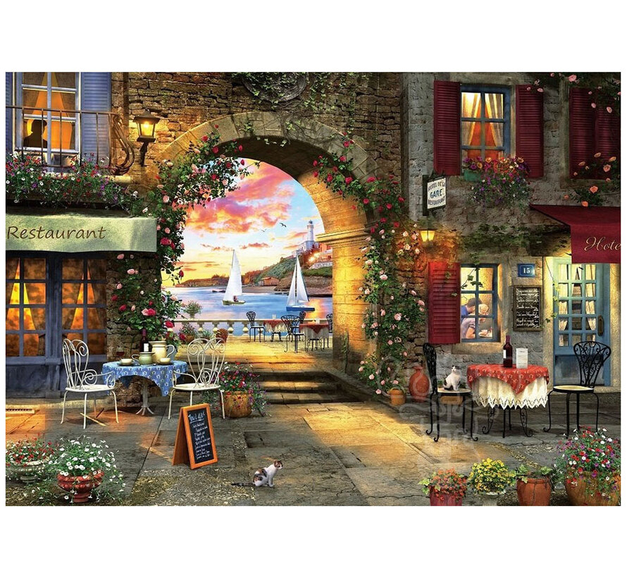 Art Puzzle The Seaside Restaurant Puzzle 1000pcs