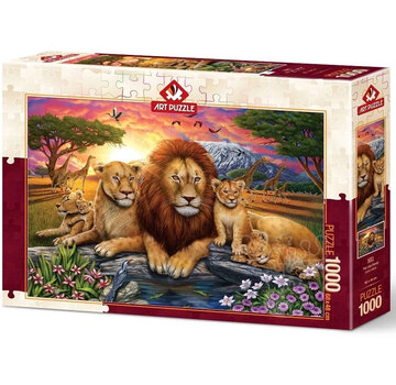Art Puzzle Art Puzzle Lion Family Puzzle 1000pcs