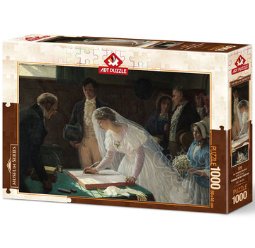 Art Puzzle Art Puzzle The Wedding Register Puzzle 1000pcs
