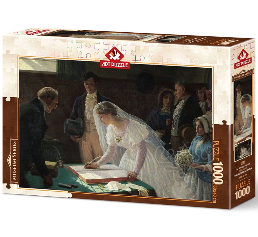 Art Puzzle The Wedding Register Puzzle 1000pcs
