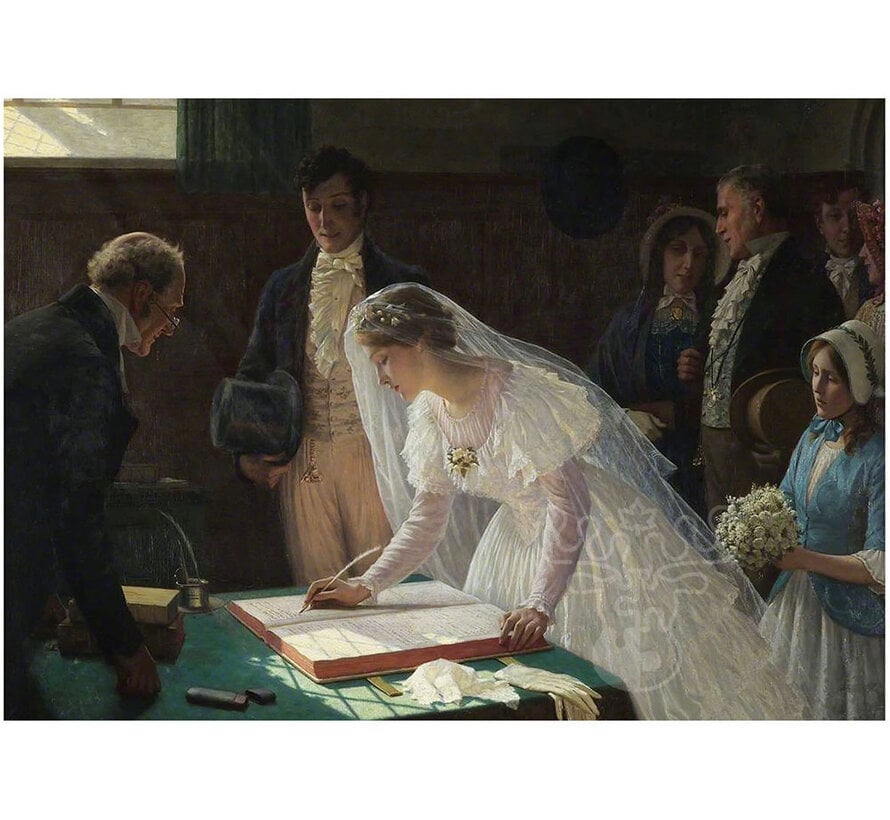 Art Puzzle The Wedding Register Puzzle 1000pcs