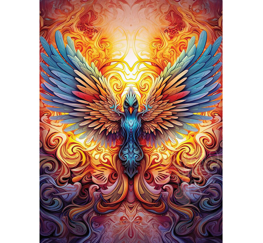 Art Puzzle Colorful Phoenix Puzzle 1000pcs