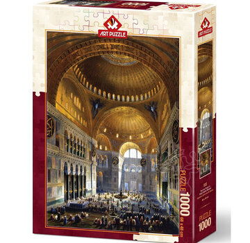 Art Puzzle Art Puzzle The First Prayer in Hagia Sophia Mosque Puzzle 1000pcs