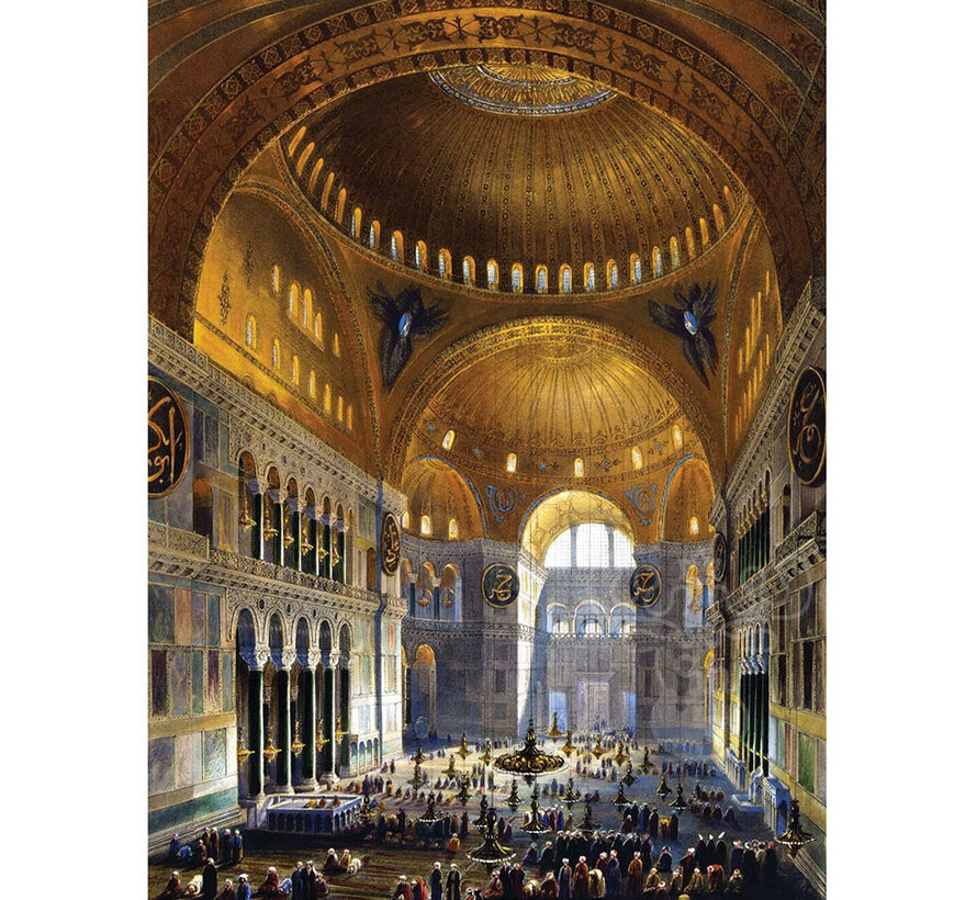 Art Puzzle The First Prayer in Hagia Sophia Mosque Puzzle 1000pcs