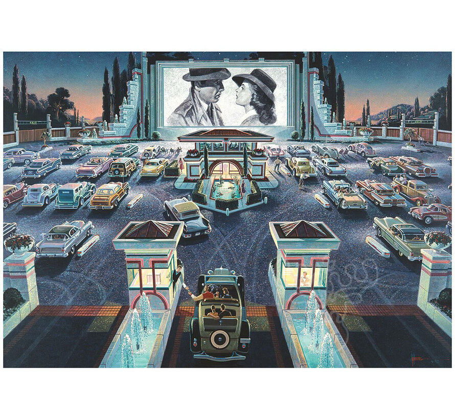 Art Puzzle Open Air Cinema Puzzle 1000pcs