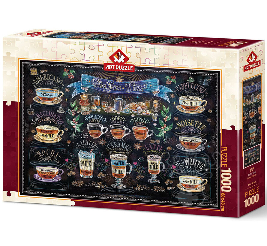 Art Puzzle Coffee Time Puzzle 1000pcs