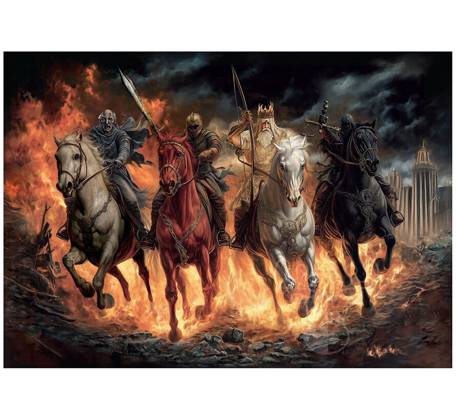 Art Puzzle The Four Horsemen of the Apocalypse Puzzle 1000pcs