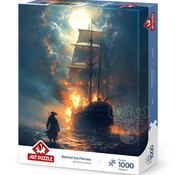 Art Puzzle Art Puzzle Behind the Flames Puzzle 1000pcs