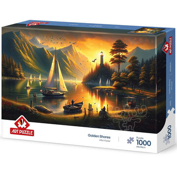 Art Puzzle Art Puzzle Golden Shores Puzzle 1000pcs