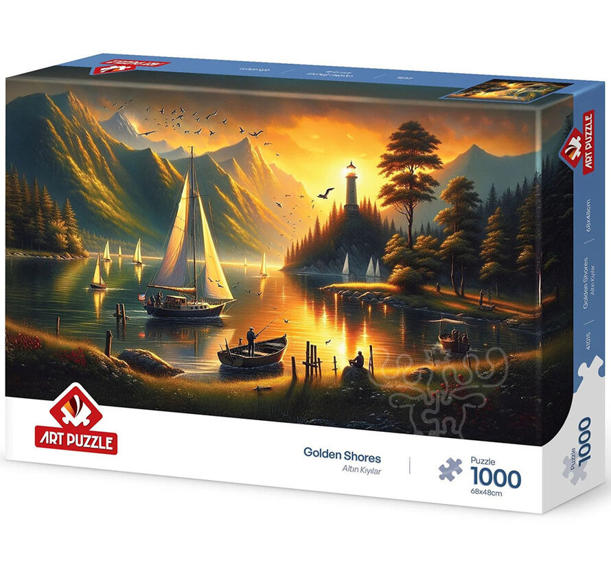 Art Puzzle Golden Shores Puzzle 1000pcs
