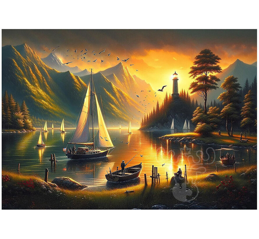 Art Puzzle Golden Shores Puzzle 1000pcs