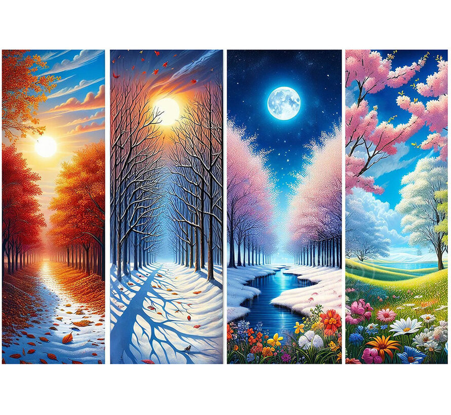 Art Puzzle Gates of the Seasons Puzzle 1000pcs
