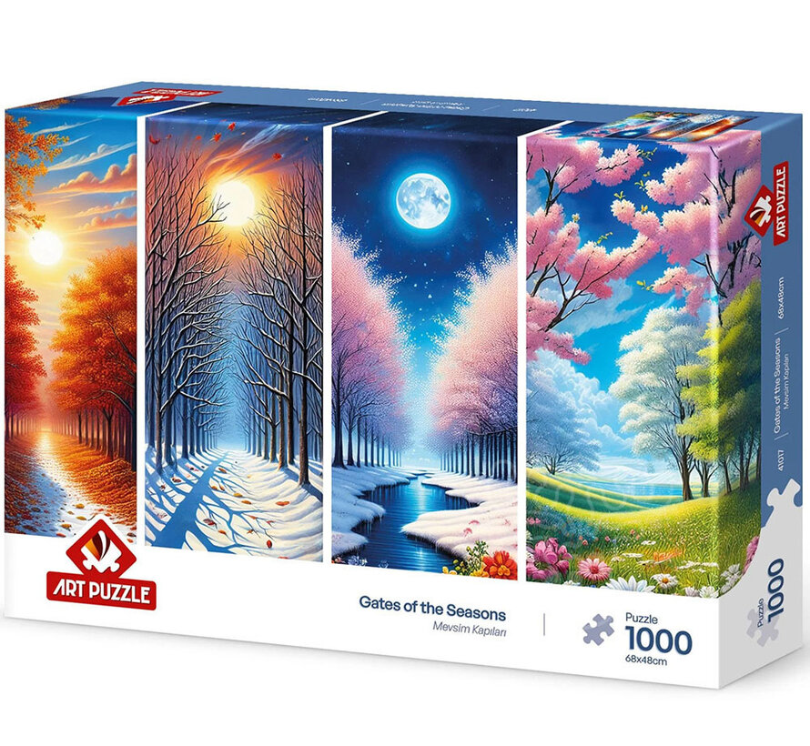 Art Puzzle Gates of the Seasons Puzzle 1000pcs
