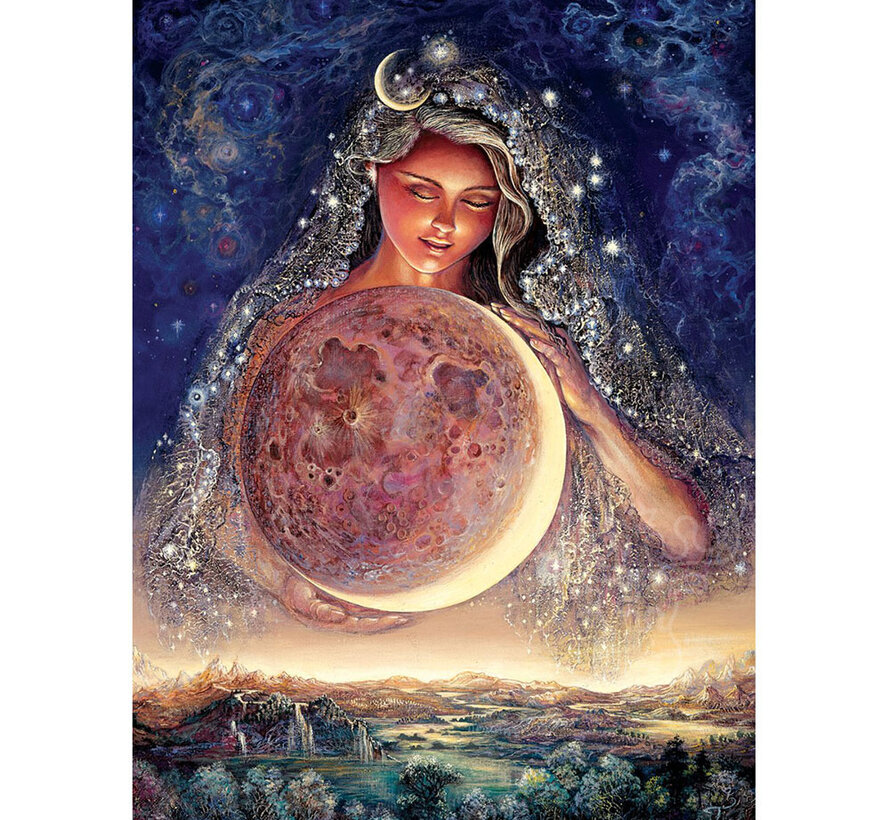 Art Puzzle Neon Series: Moon Goddess Puzzle 1000pcs