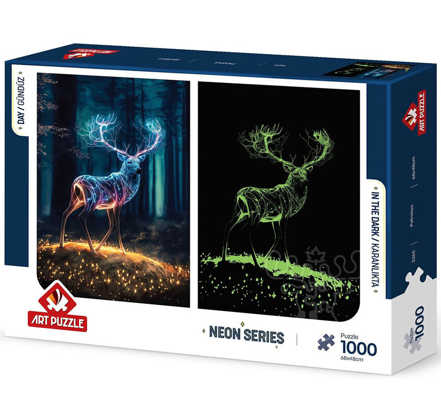 Art Puzzle Neon Series: Patronus Puzzle 1000pcs