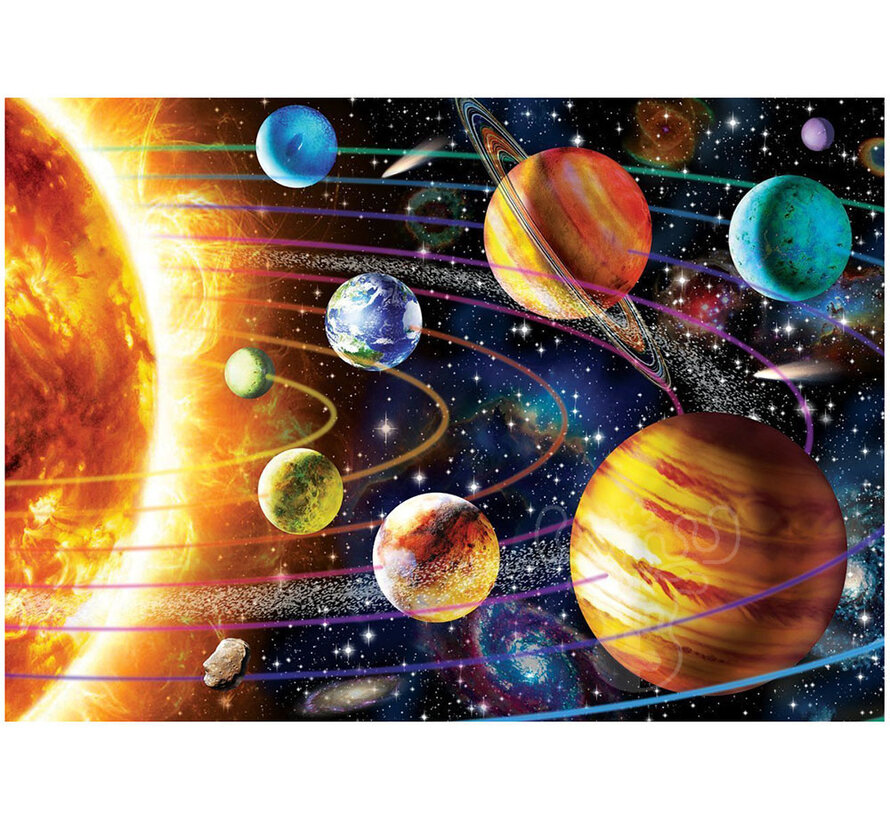 Art Puzzle Neon Series: Solar System Puzzle 1000pcs