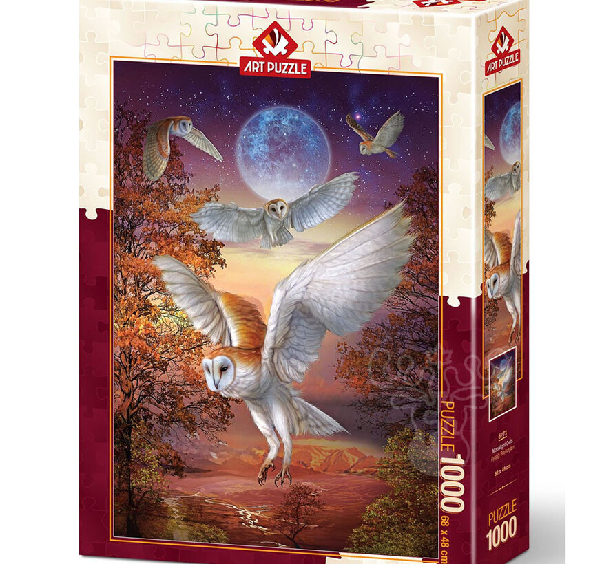 Art Puzzle Moonlight Owls Puzzle 1000pcs