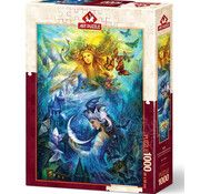 Art Puzzle Art Puzzle The Day and Night Princesses Puzzle 1000pcs