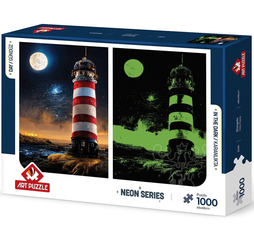 Art Puzzle Neon Series: Stargate Puzzle 1000pcs