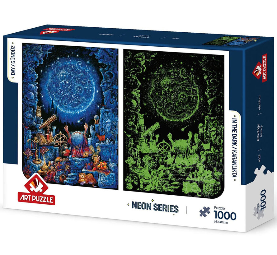Art Puzzle Neon Series: Astrology Puzzle 1000pcs