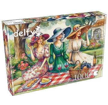 Delfy Delfy Picnic in Time Puzzle 1000pcs
