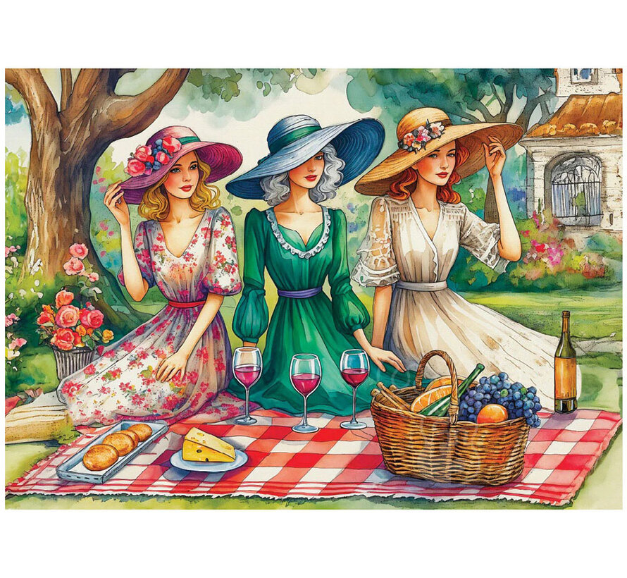 Delfy Picnic in Time Puzzle 1000pcs