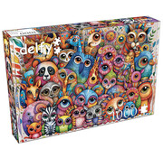 Delfy FINAL SALE Delfy Surreal Friendly Group Puzzle 1000pcs - Canada Only