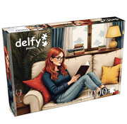 Delfy Delfy Wine, Words, Wonder Puzzle 1000pc