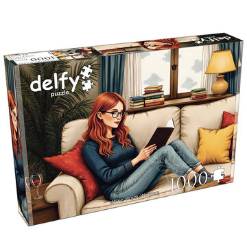 Delfy Delfy Wine, Words, Wonder Puzzle 1000pc