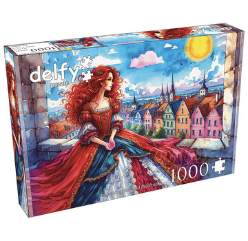 Delfy FINAL SALE Delfy Looking Beyond Rooftops Puzzle 1000pcs - Canada Only