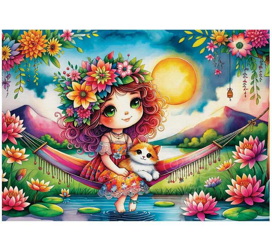Delfy Toes in Water Puzzle 1000pcs