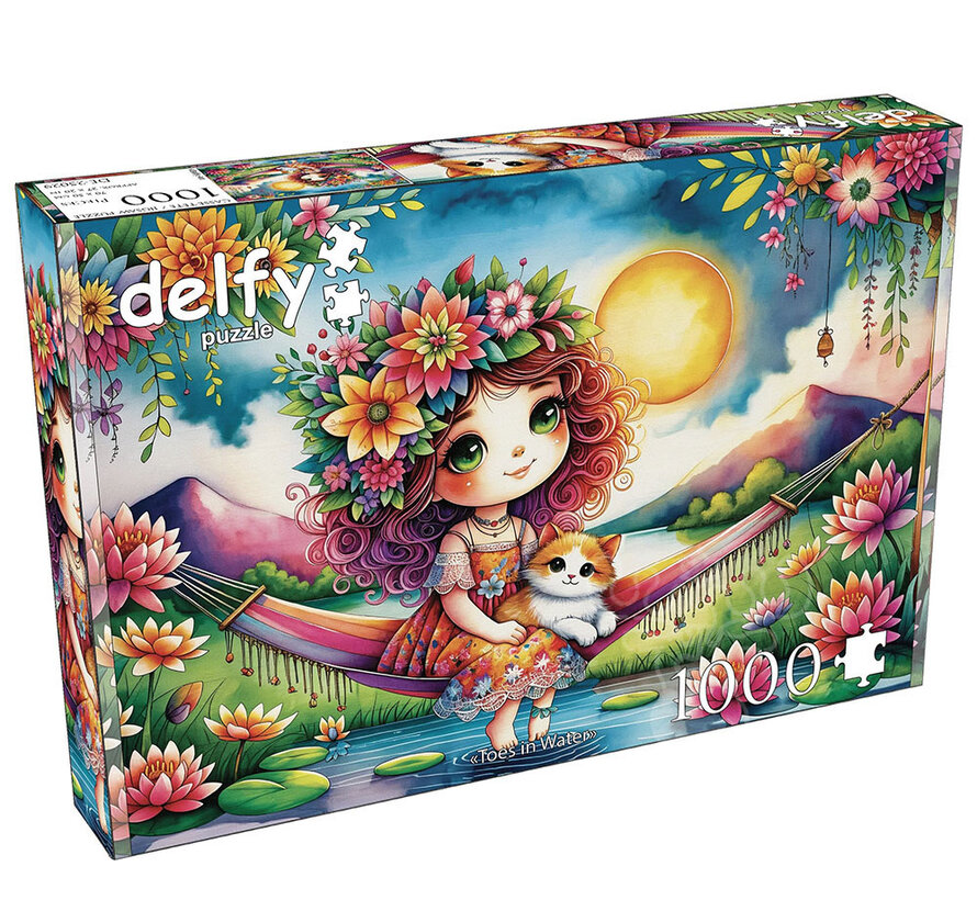 Delfy Toes in Water Puzzle 1000pcs