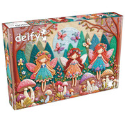 Delfy Delfy Fables in Felt Puzzle 1000pcs