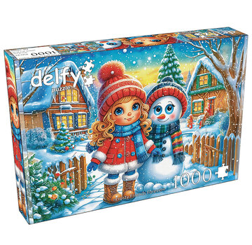 Delfy Delfy Frosty Friends Forever Puzzle 1000pcs - Canada Only