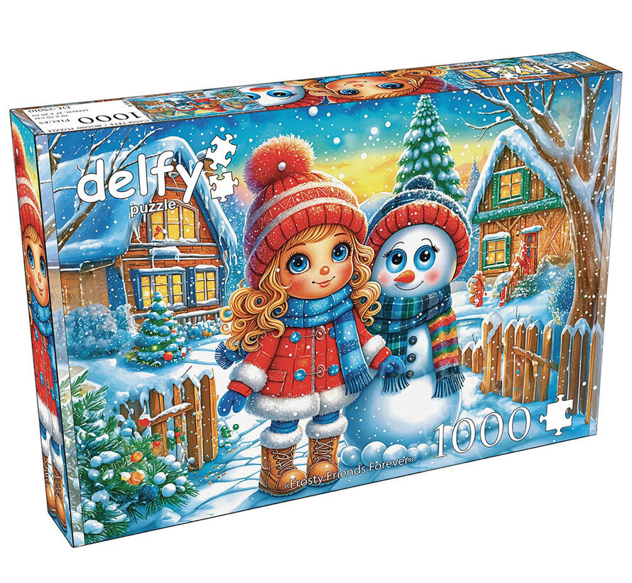 Delfy Frosty Friends Forever Puzzle 1000pcs