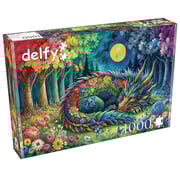Delfy Delfy Moonlit Dragon Dreams Puzzle 1000pcs - Canada Only